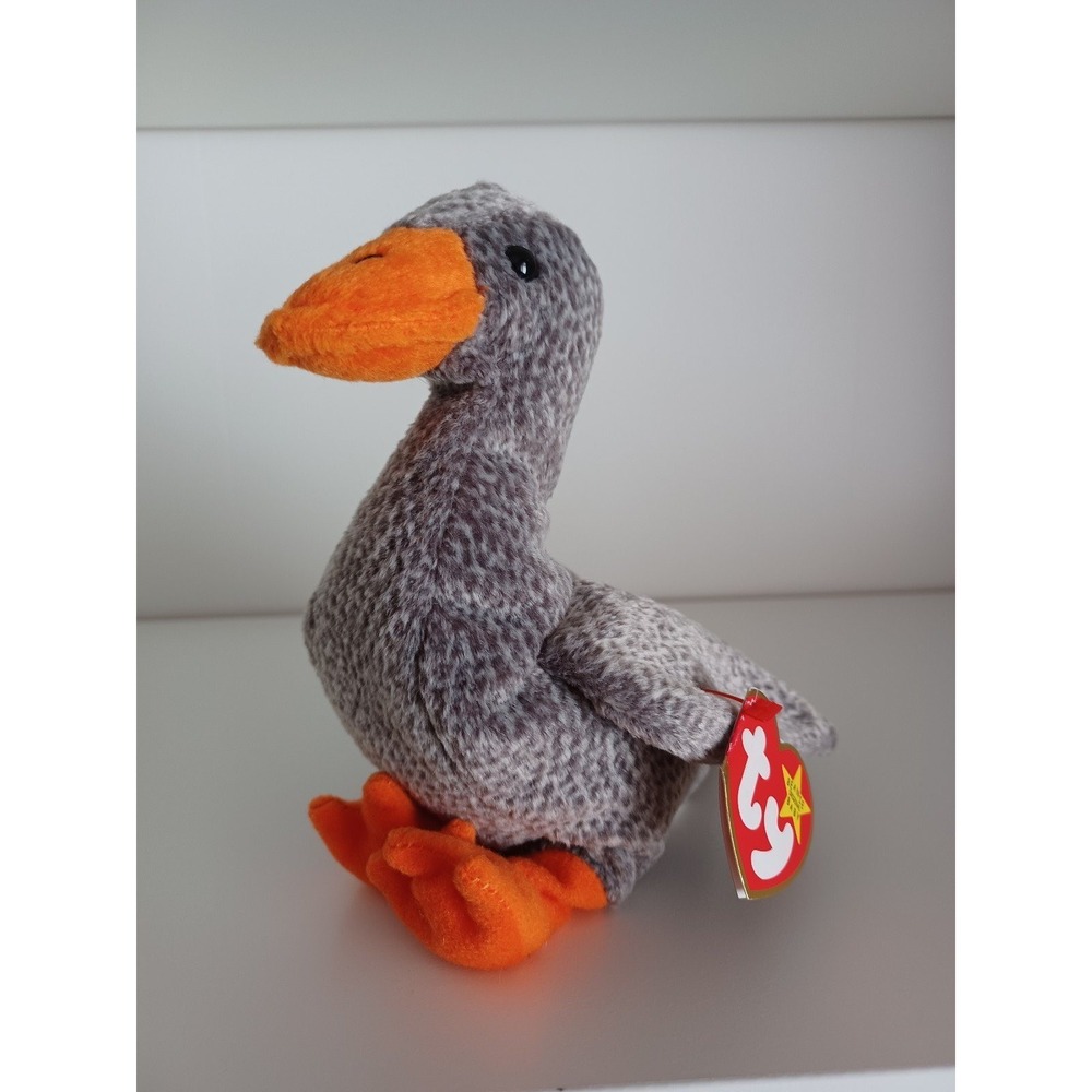 Vintage Honks The Goose Ty Beanie Baby Plush Stuffed Animal Collectible Toy